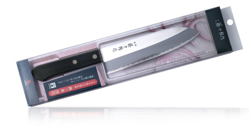 Японский Шеф Нож Сантоку Fuji Cutlery TJ-12 фото 5